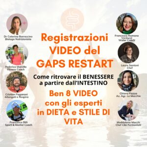 Registrazioni VIDEO GAPS RESTART 2023